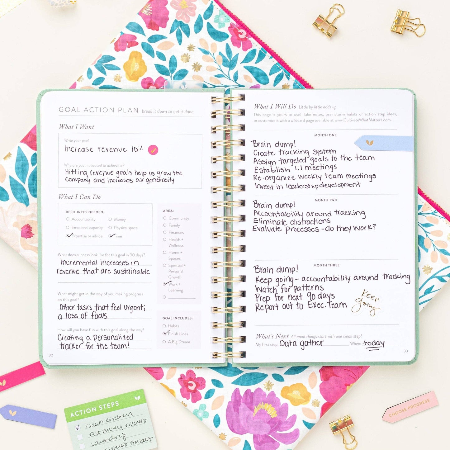 Fresh Start Daily Goal Planner® | Aloe