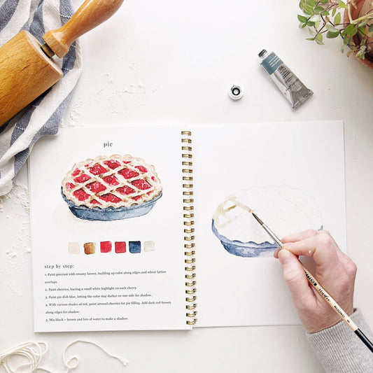 Emily Lex Baking Watercolor Workbook