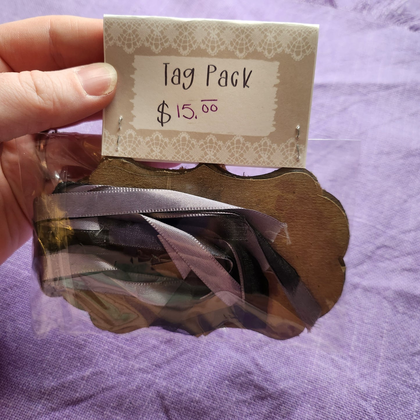 Distressed Watercolor Tags