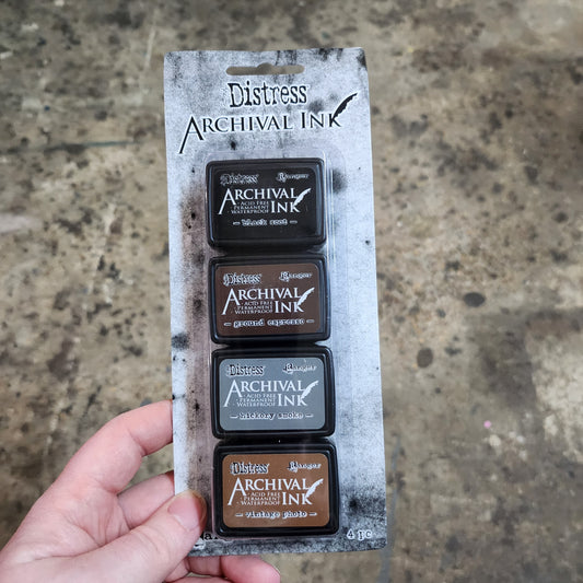 Tim Holtz Distress® Mini Archival Ink™ Kit #3