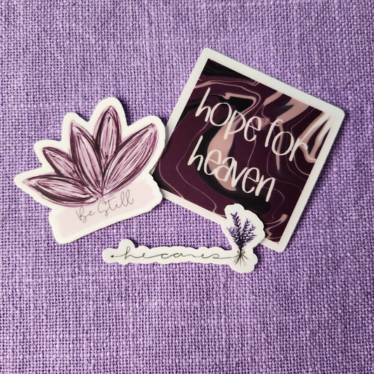 Rest In Jesus Beloved Sticker Pack