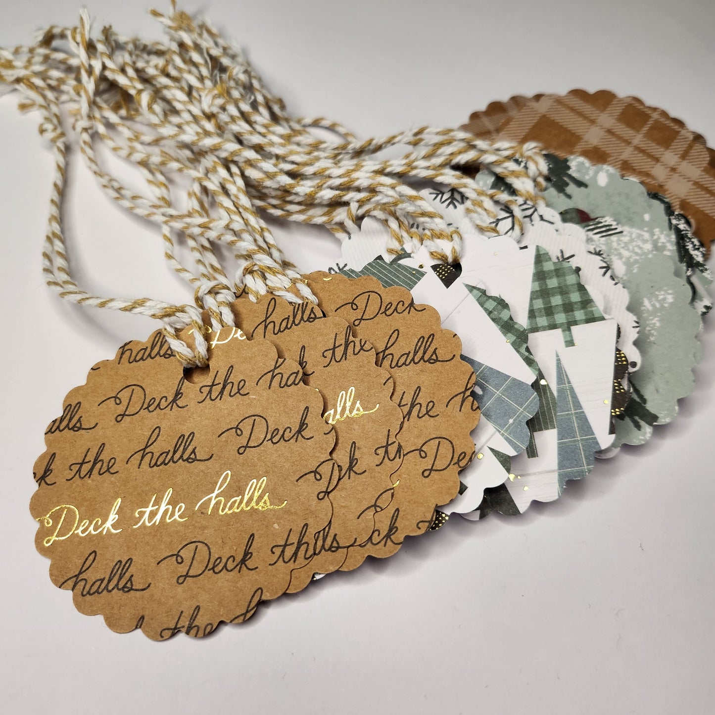 Cozy Cabin #2 Christmas Tags Set of 20