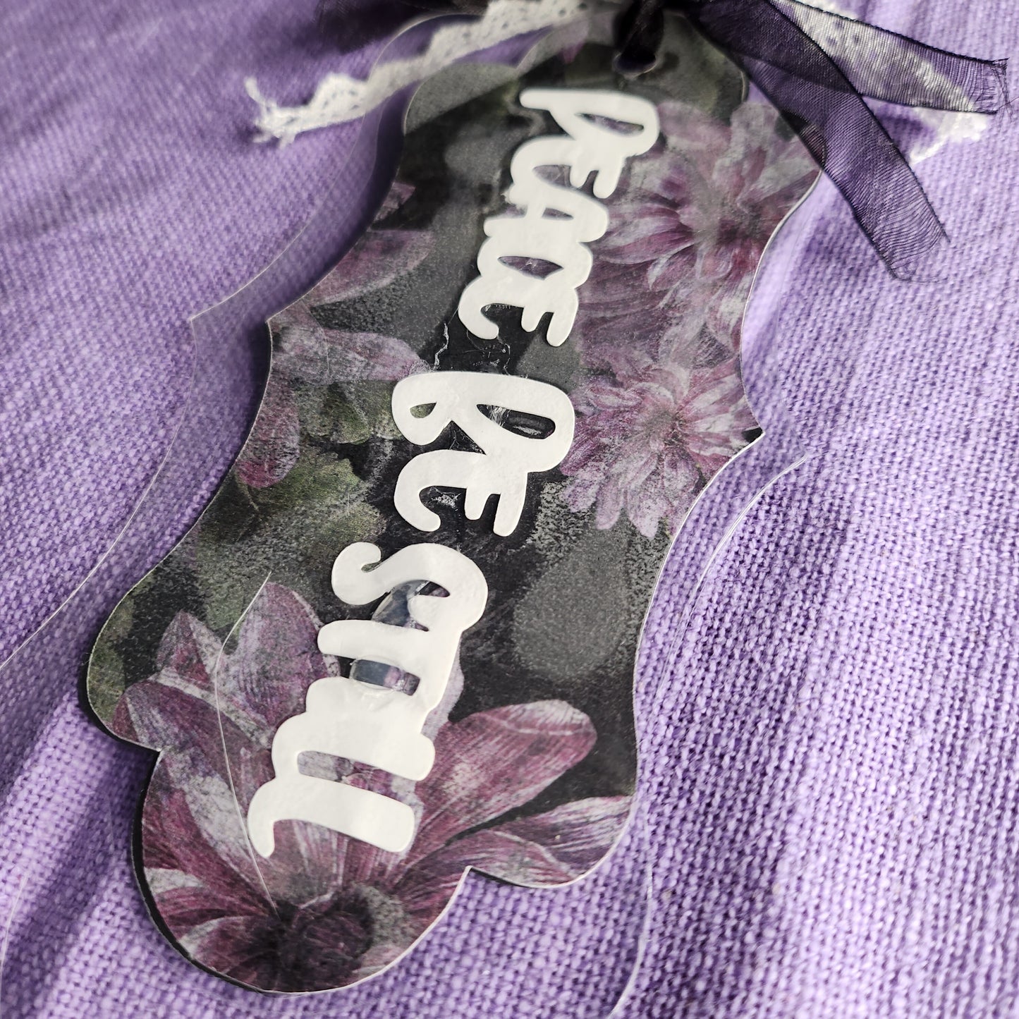 Peace Be Still Bookmark, Bible Verse Bookmark