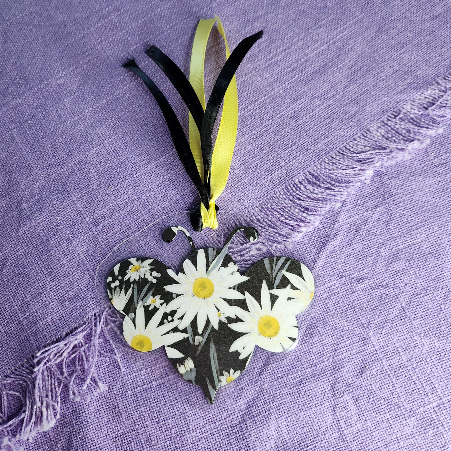 Healing Takes Time Bookmark, Mental Health Bookmark, Daisy Bumble Bee Bookmark,