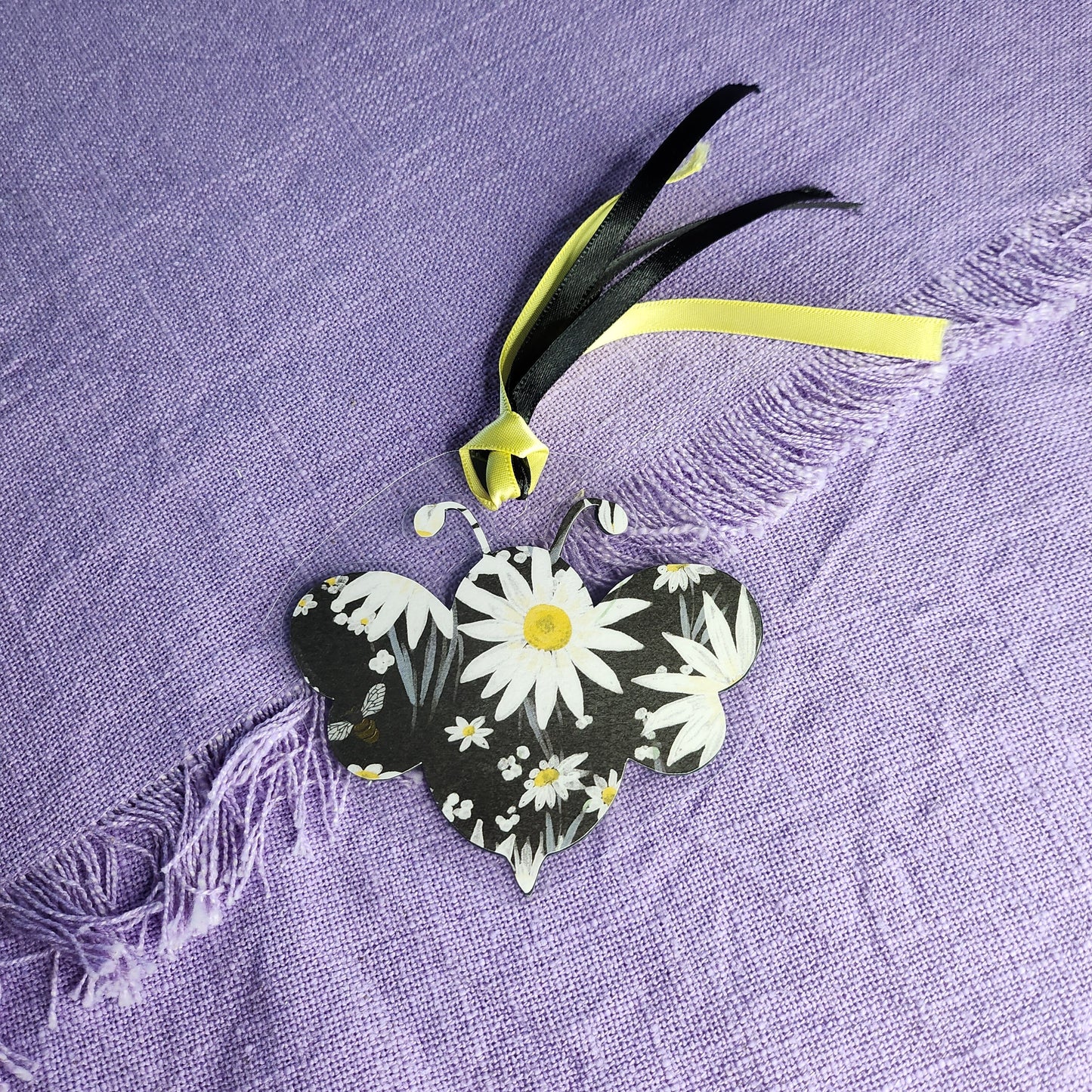 Freedom Bookmark, Honeycomb Bumble Bee Bookmark, Bee Lover Gift