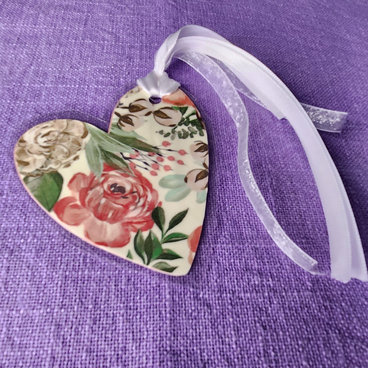 Genuine Heart Shaped Bookmark, Authentic Heart Flower Bookmark, Book Lover Bookmark