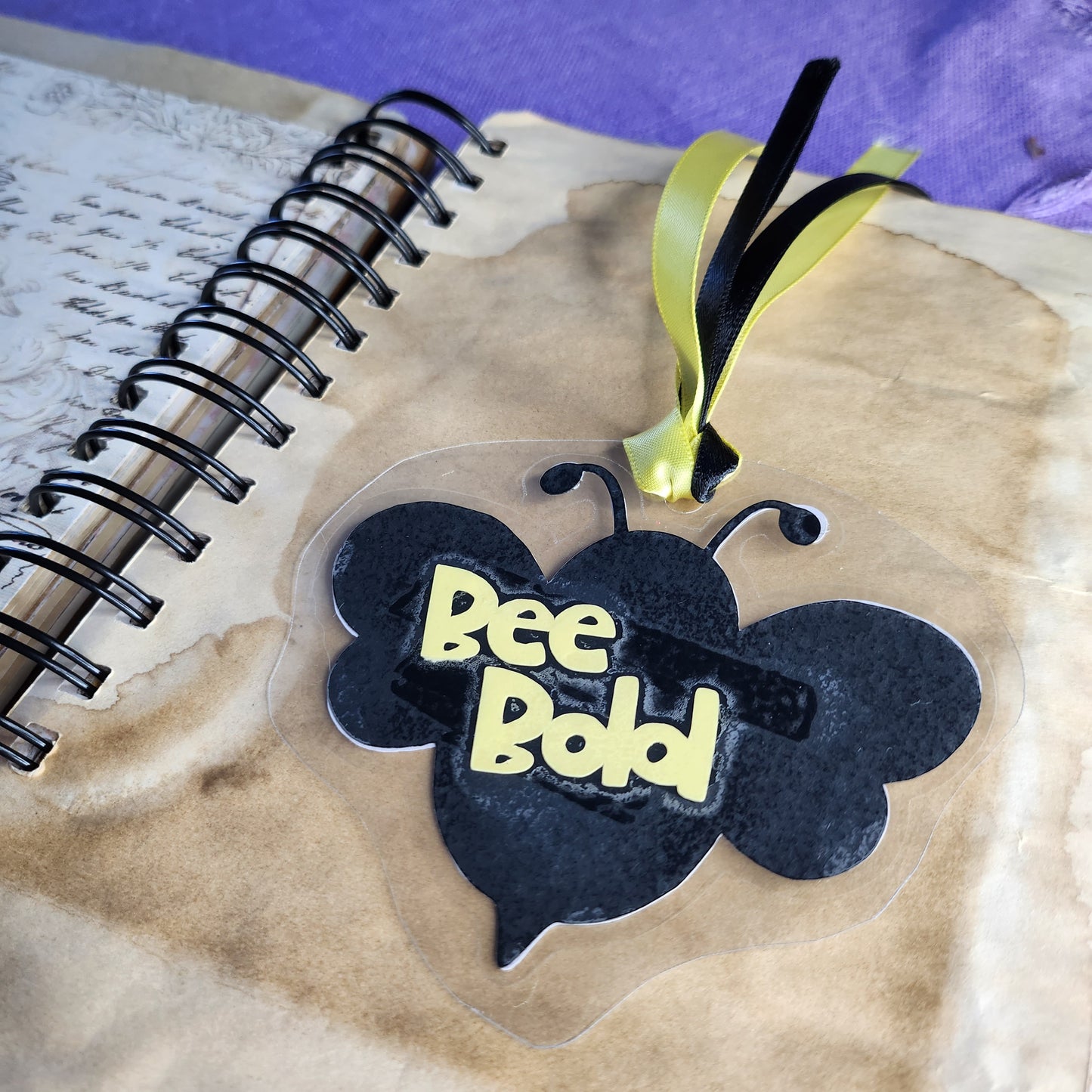 Bee Bold Bookmark, Bold Bumble Bee Bookmark, Bee Lover Gift