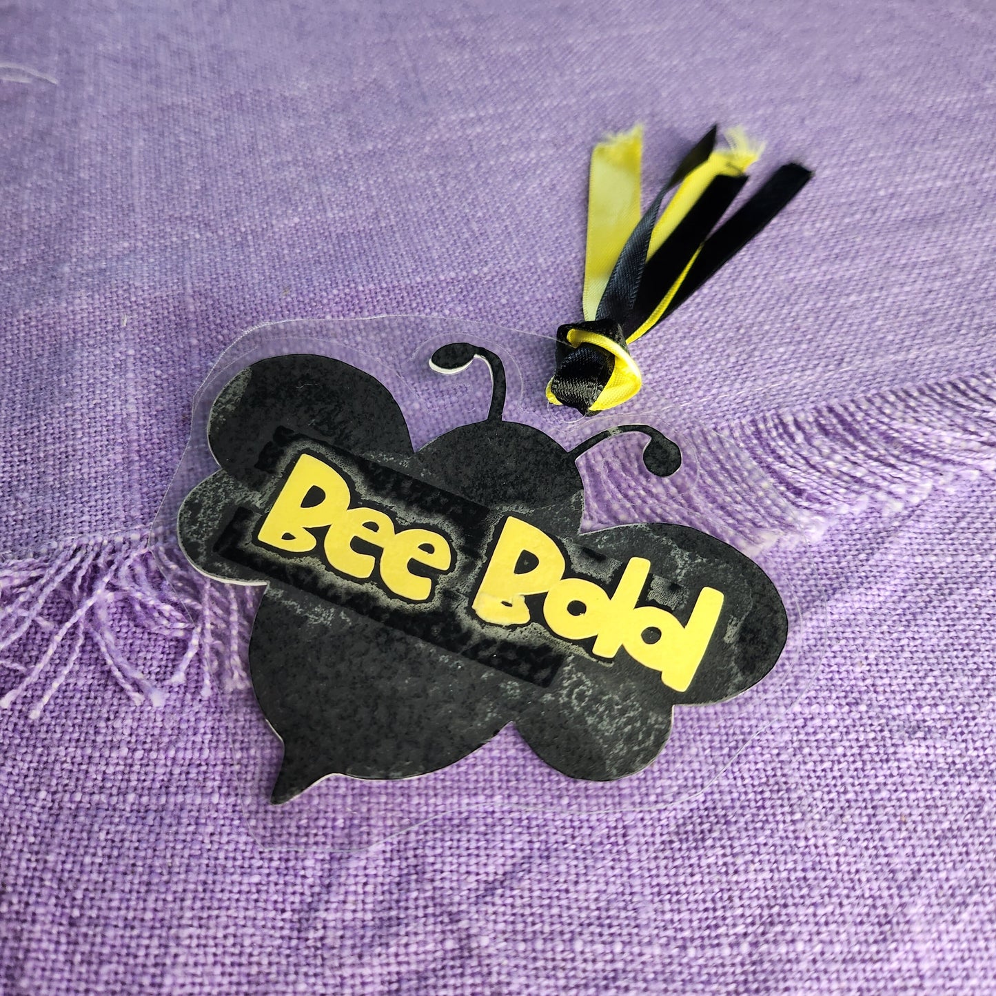 Bee Bold Bookmark, Bold Bumble Bee Bookmark, Bee Lover Gift