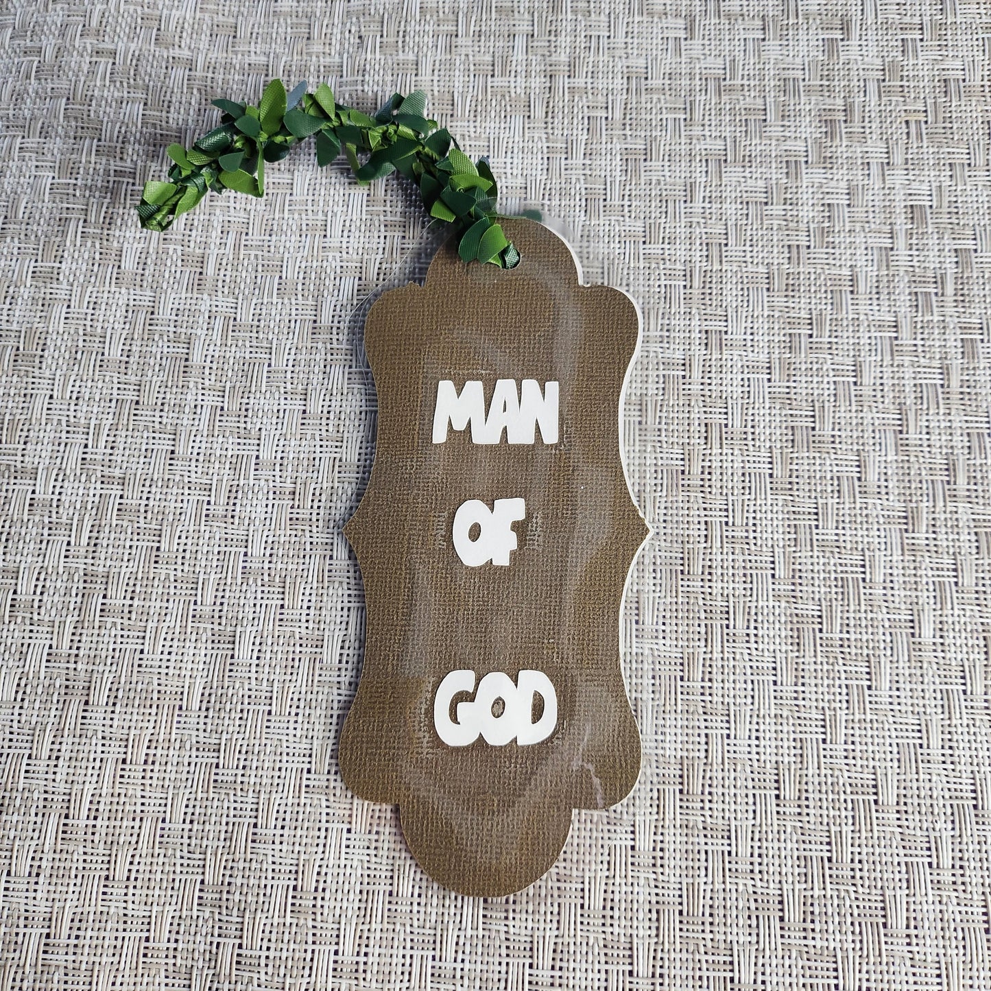 Man Of God Bookmark, Christian Man Gift,