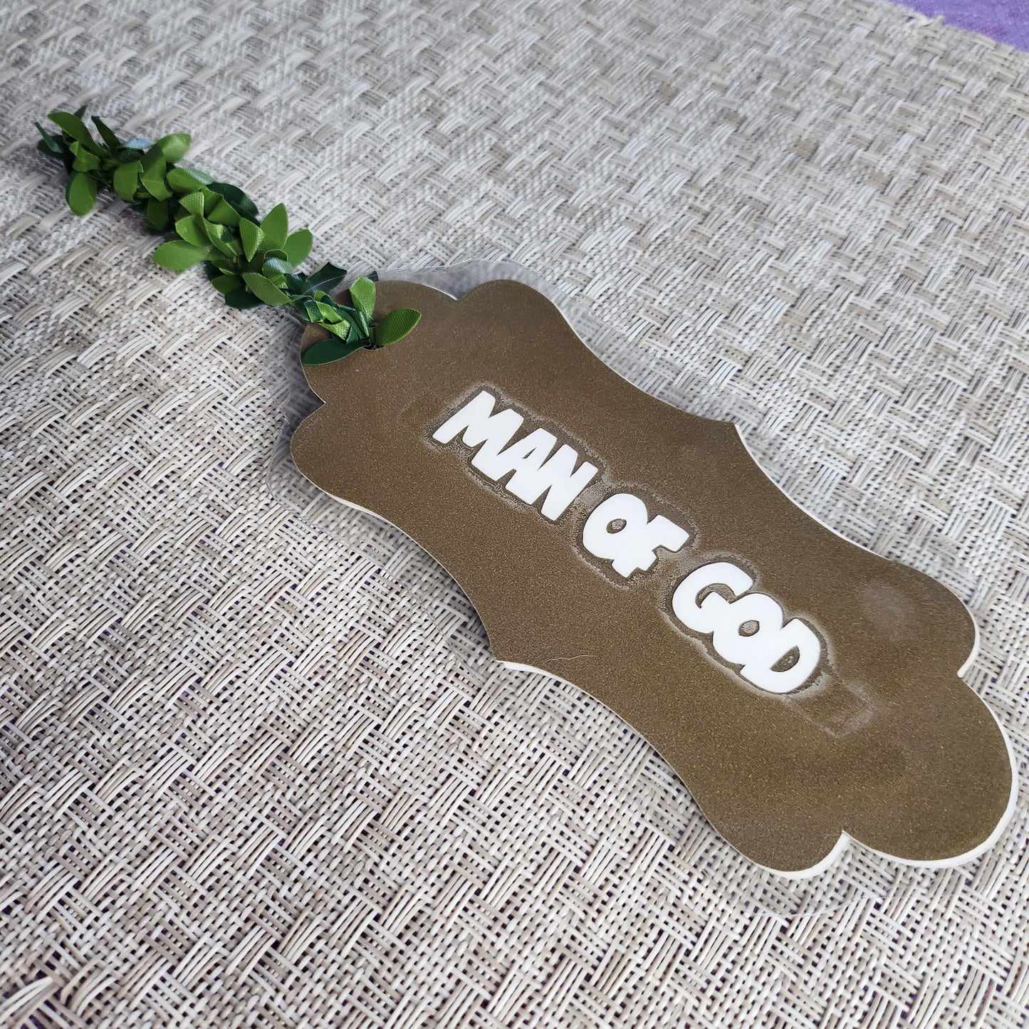 Man Of God Bookmark, Christian Man Gift,