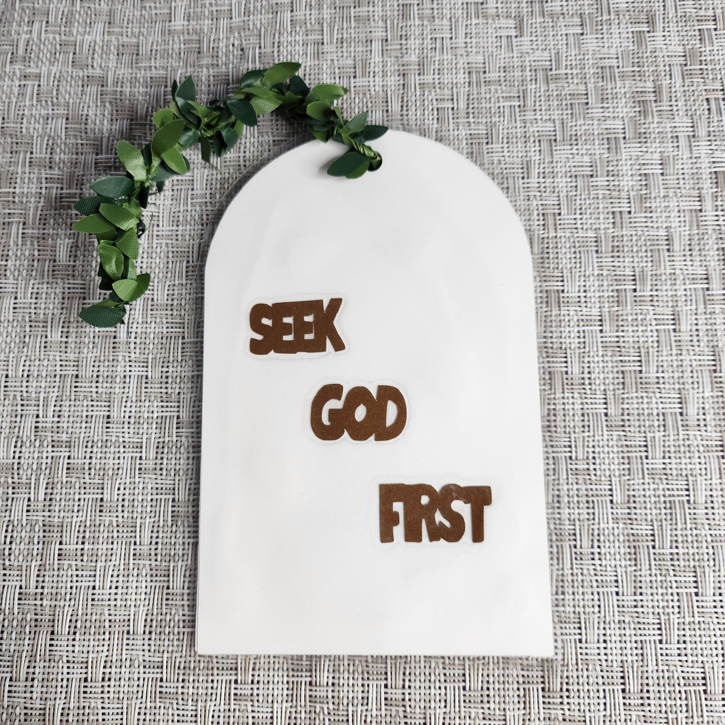Seek God First Live For Heaven Matthew 6 33 Bookmark