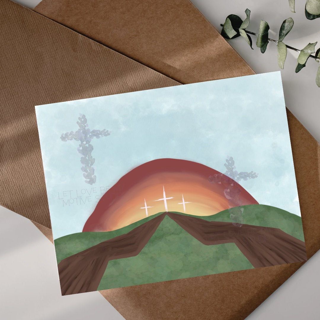 Where You Go I Will Follow Jesus Christian Greeting Card